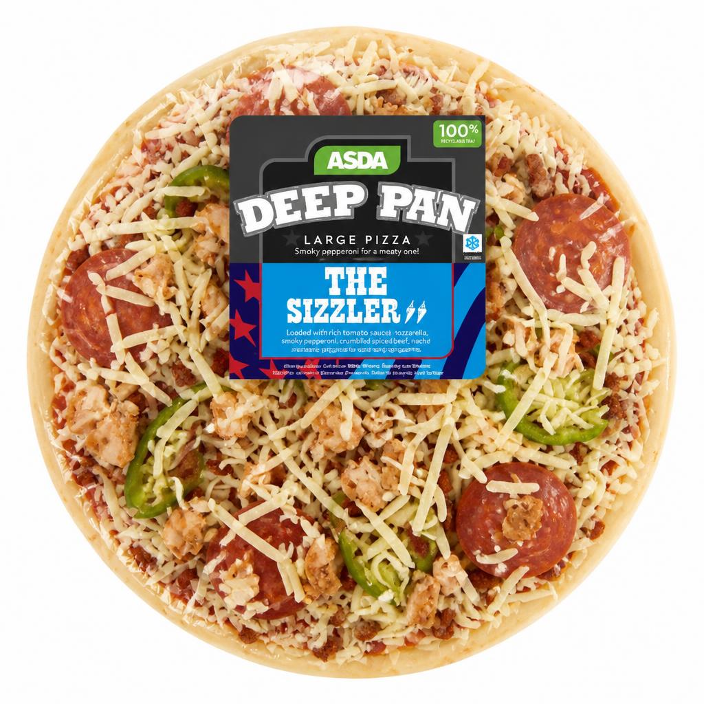 ASDA The Sizzler Large Deep Pan Pizza