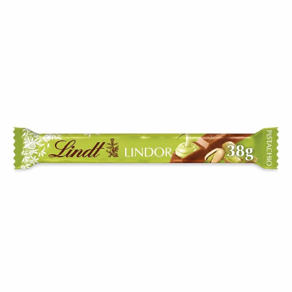 LINDOR Milk Chocolate pistachio bar 38g