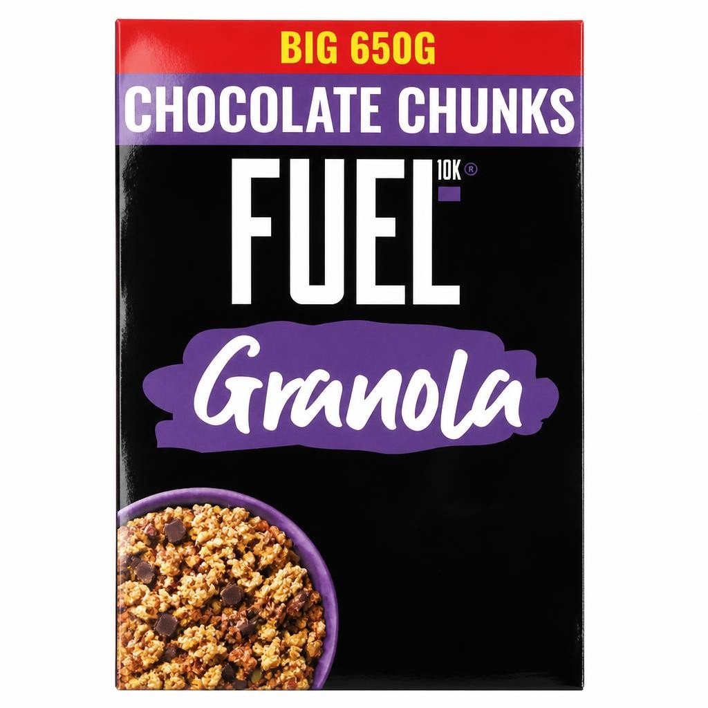 FUEL10K Chocolate Chunks Protein Granola Breakfast Cereal 650g