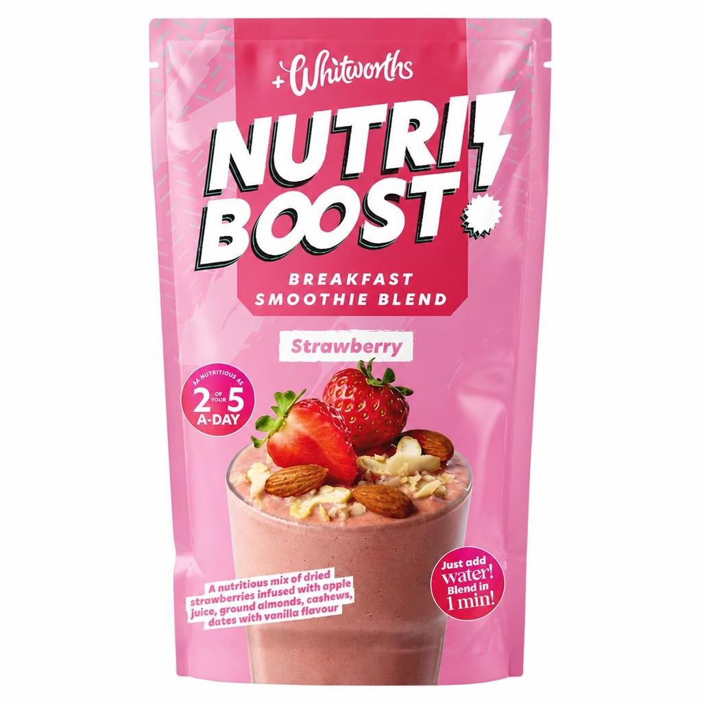 Whitworths Nutriboost Strawberry Smoothie Blend 75g