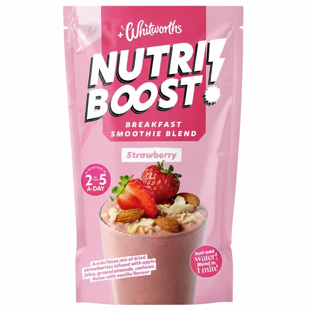 Whitworths Nutriboost Strawberry Smoothie Blend 75g