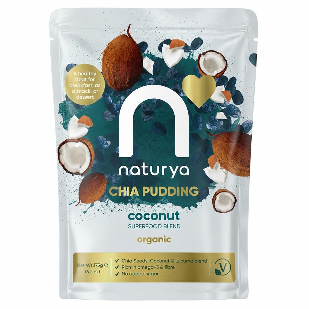Naturya Chia Pudding Coconut Organic 175g