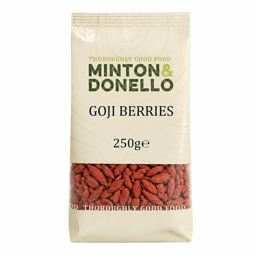 Minton & Donello Goji Berries 6 x 250g