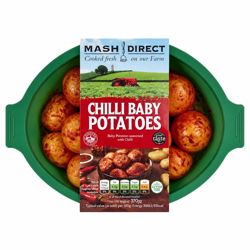 Mash Direct Chilli Baby Potatoes 370g