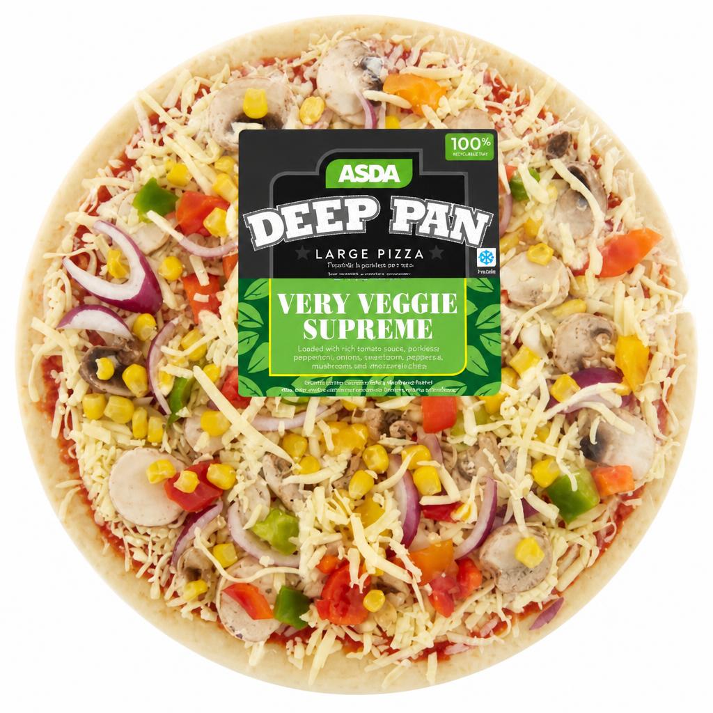 ASDA Very Veggie Supreme Large Deep Pan Pizza