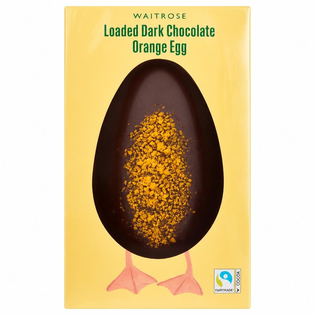 Waitrose Dark Chocolate Orange Egg