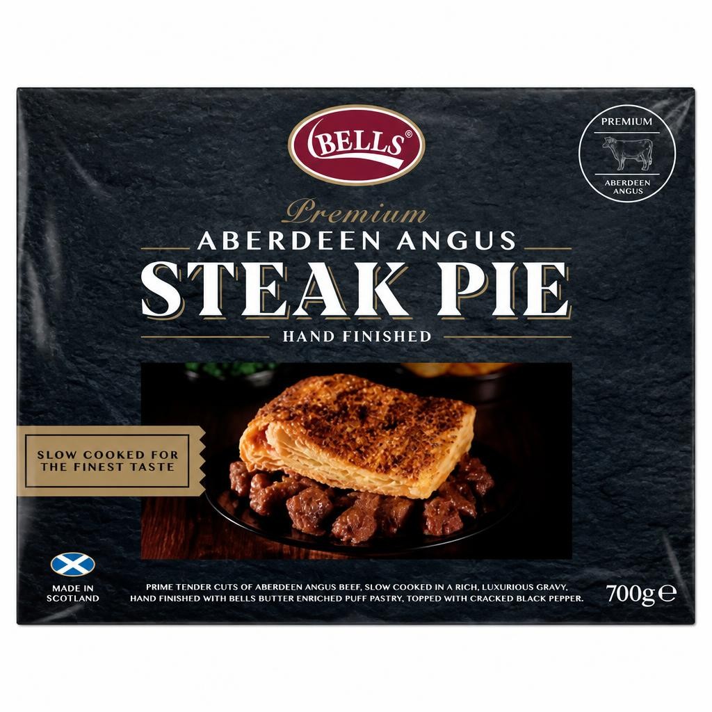 Bells Aberdeen Angus Steak Pie 700g