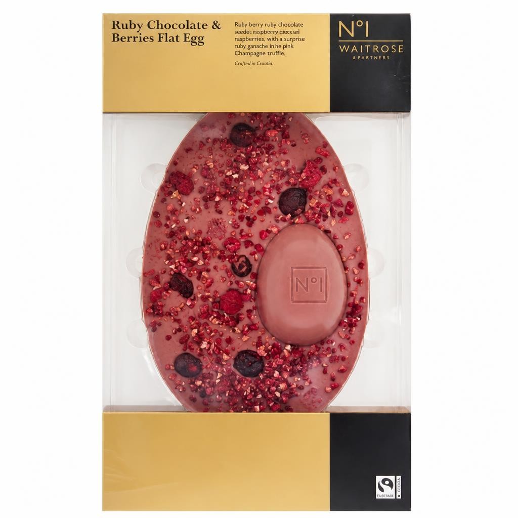 No.1 Ruby Chocolate & Berries Flat Egg