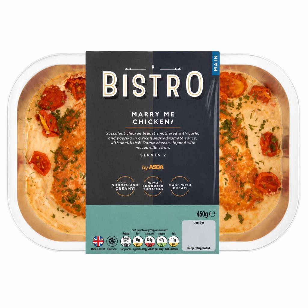 Bistro by ASDA Bistro by  Marry Me Chicken 450g