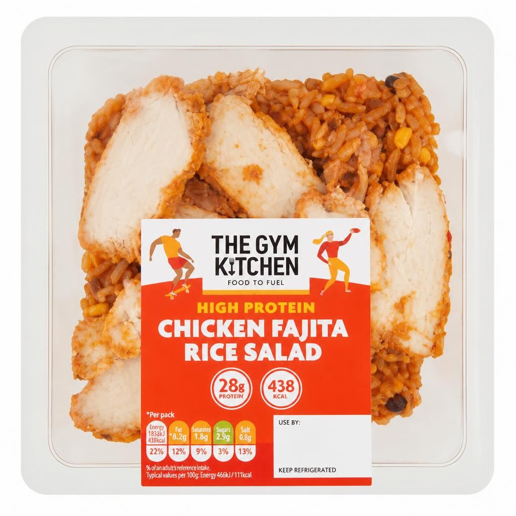 The Gym Kitchen Chicken Fajita Rice Salad 315g