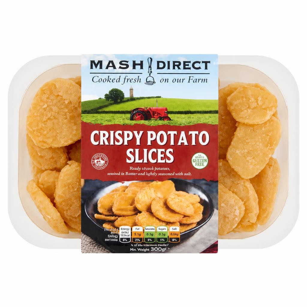 Mash Direct Crispy Potato Slices 300g