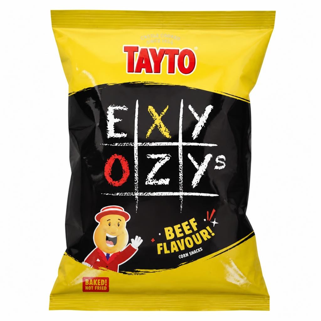 Tayto Beef Flavour! Corn Snacks 80g
