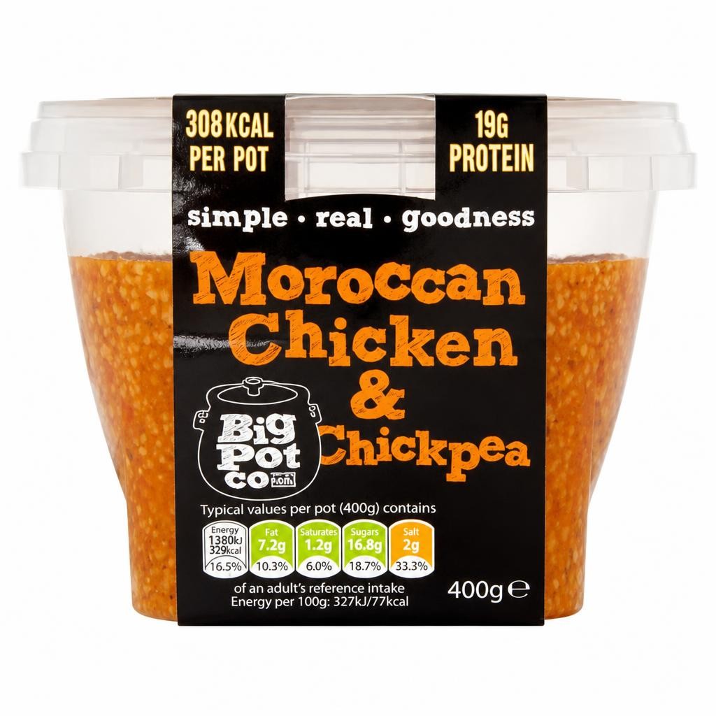 Big Pot Co Moroccan Chicken & Chickpea 400g