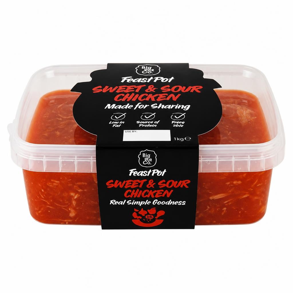 Big Pot Co Sweet & Sour Chicken 1kg