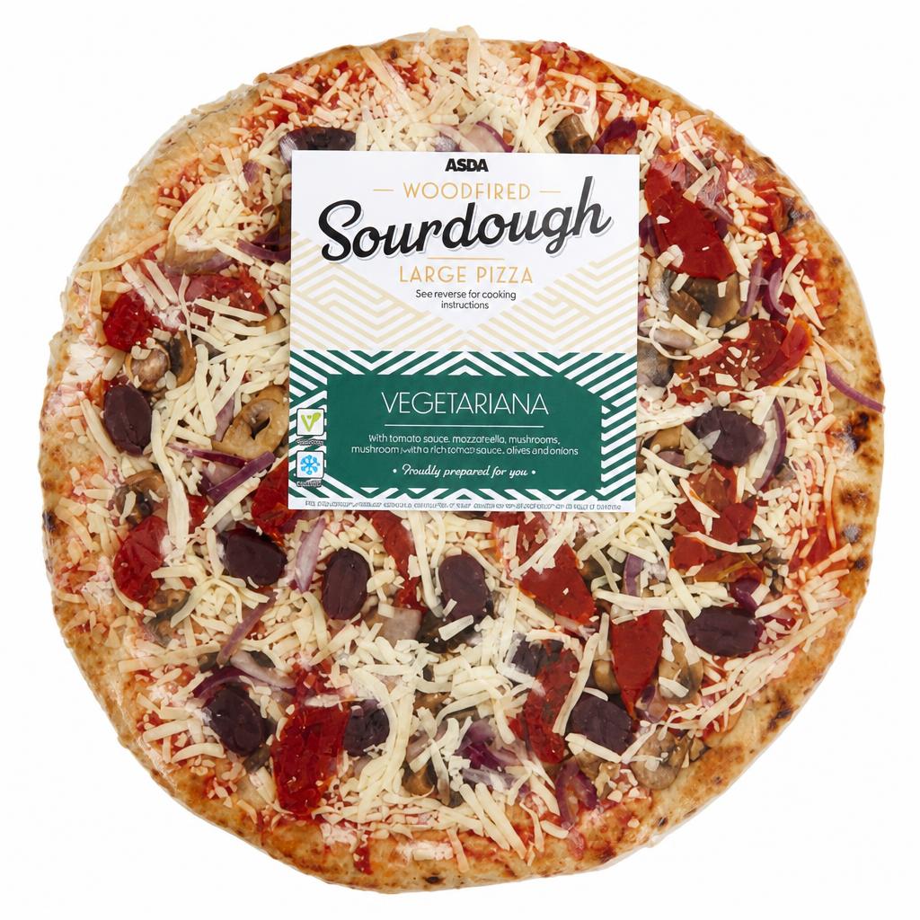 ASDA Vegetariana Large Woodfired Sourdough Pizza