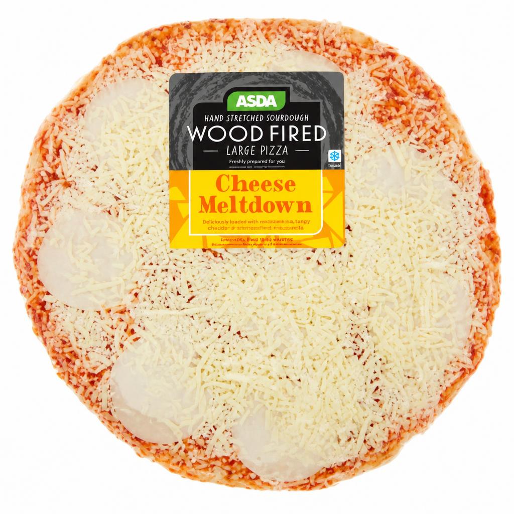 ASDA Cheese Meltdown Large Woodfired Pizza