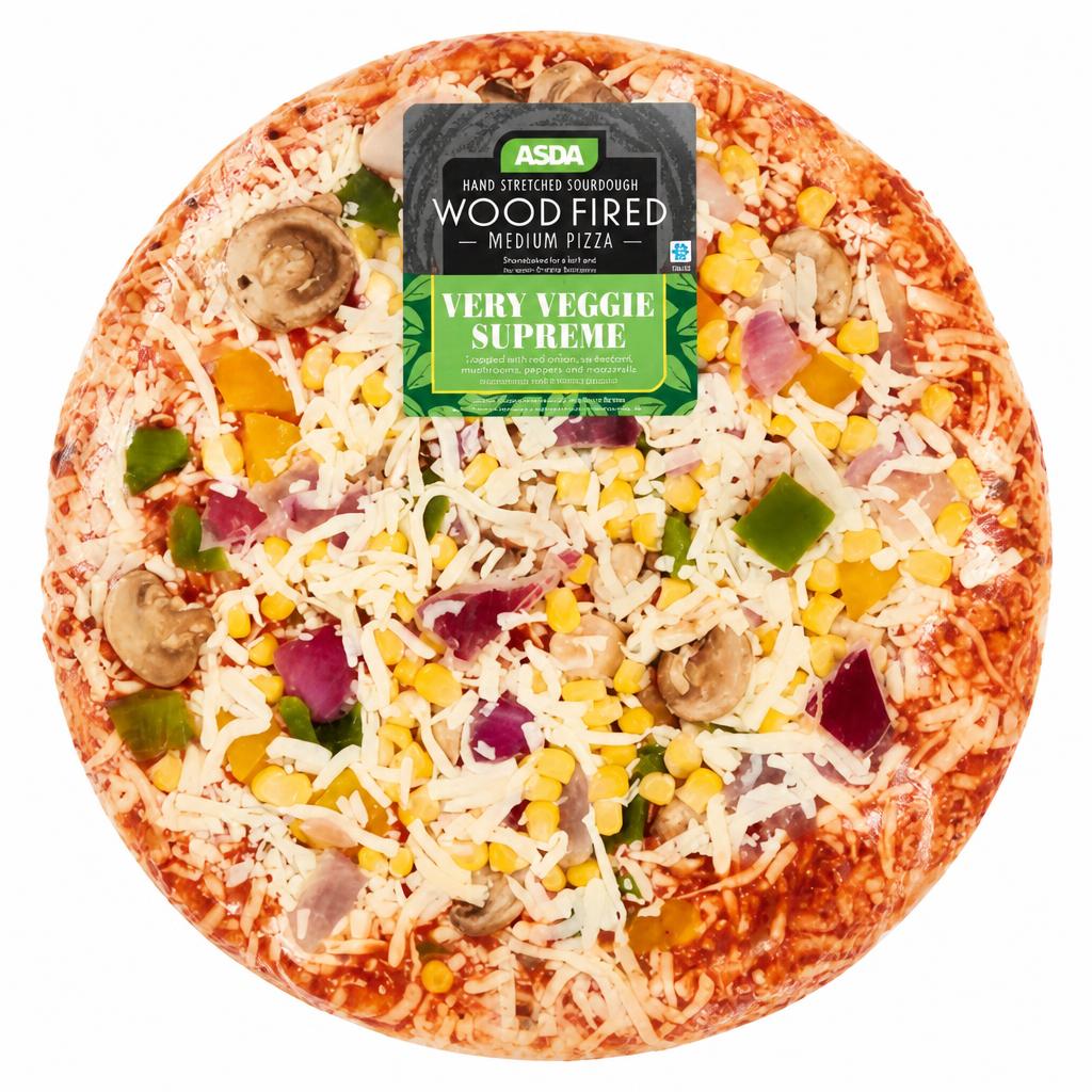 ASDA Very Veggie Supreme Medium Woodfired Pizza