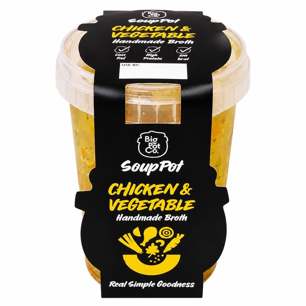 Big Pot Co Classic Chicken & Vegetable Handmade Soup 500g