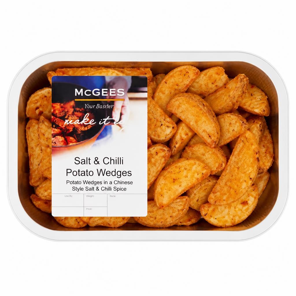 McGees Salt & Chilli Potato Wedges 500g