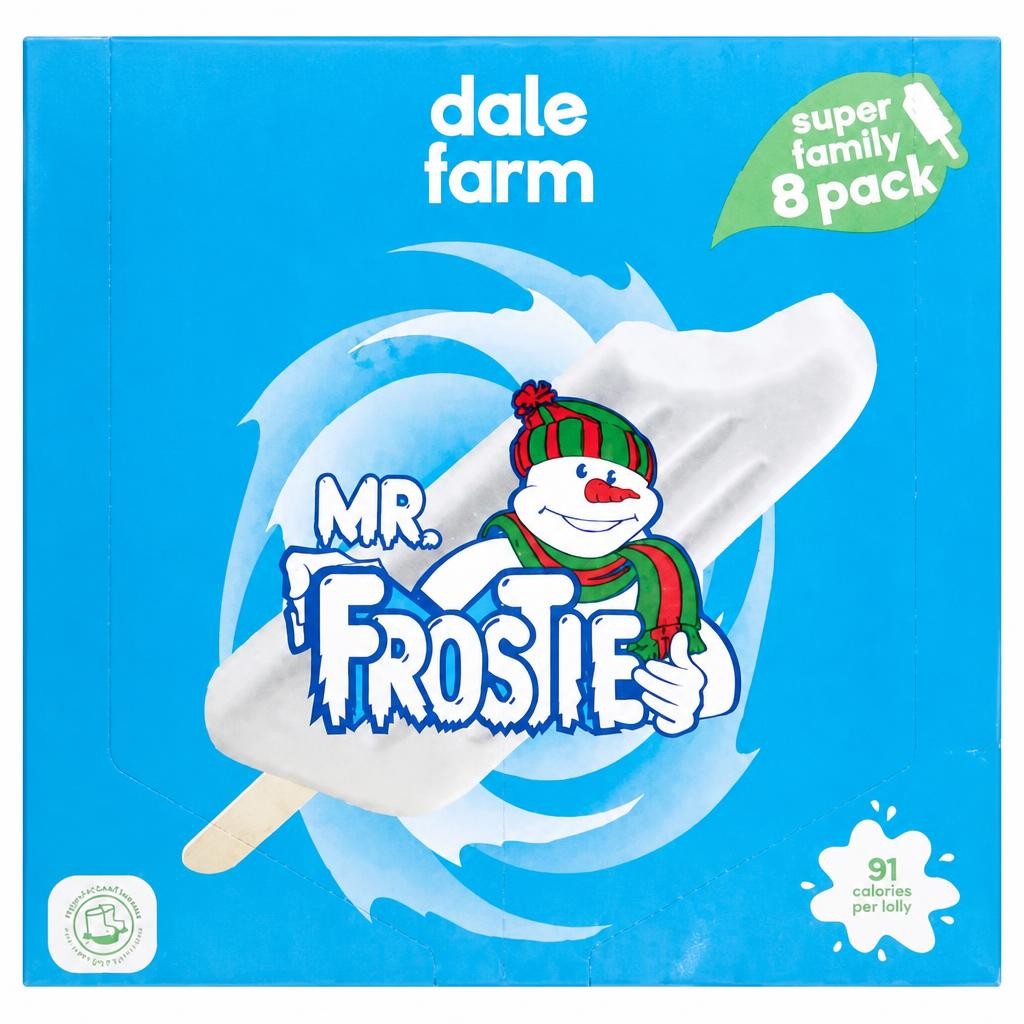 Dale Farm Mr Frostie Ice Lollies 8 Pack