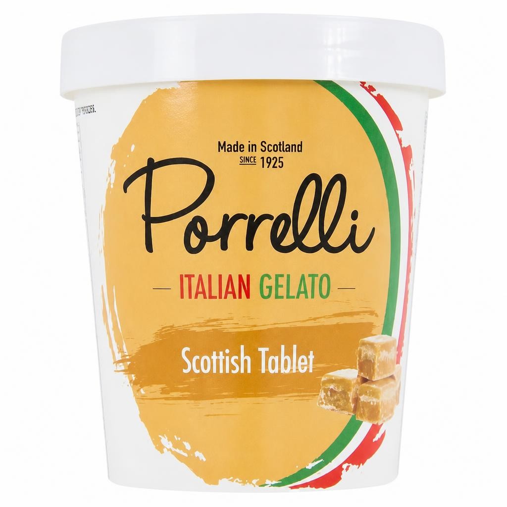 Porrelli Italian Gelato Scottish Tablet 500ml