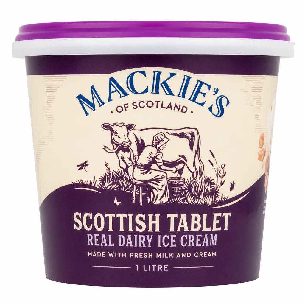 Mackie's of Scotland Scottish Tablet Real Dairy Ice Cream