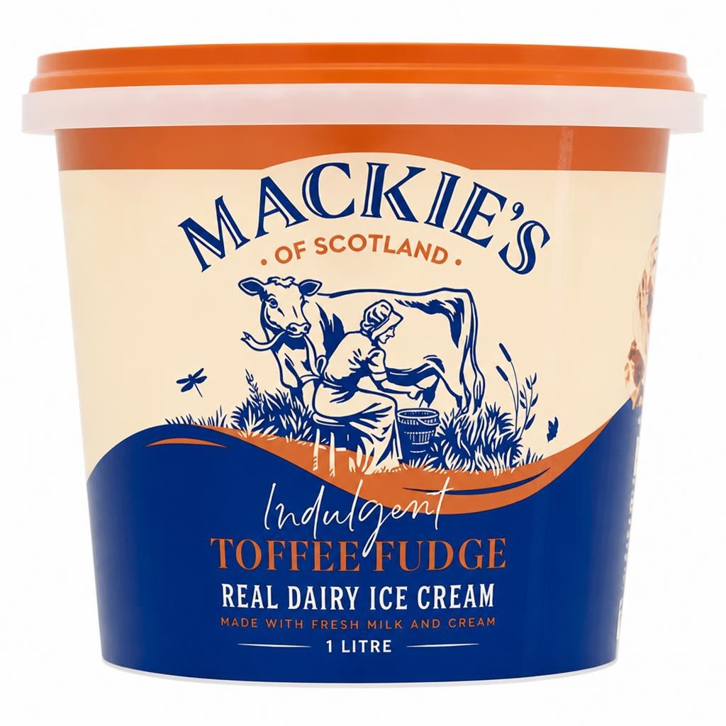 Mackie's of Scotland Indulgent Toffee Fudge