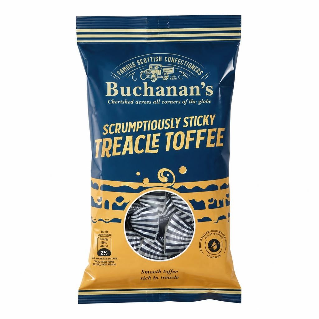 Buchanan's Scrumptiously Sticky Treacle Toffee 120g