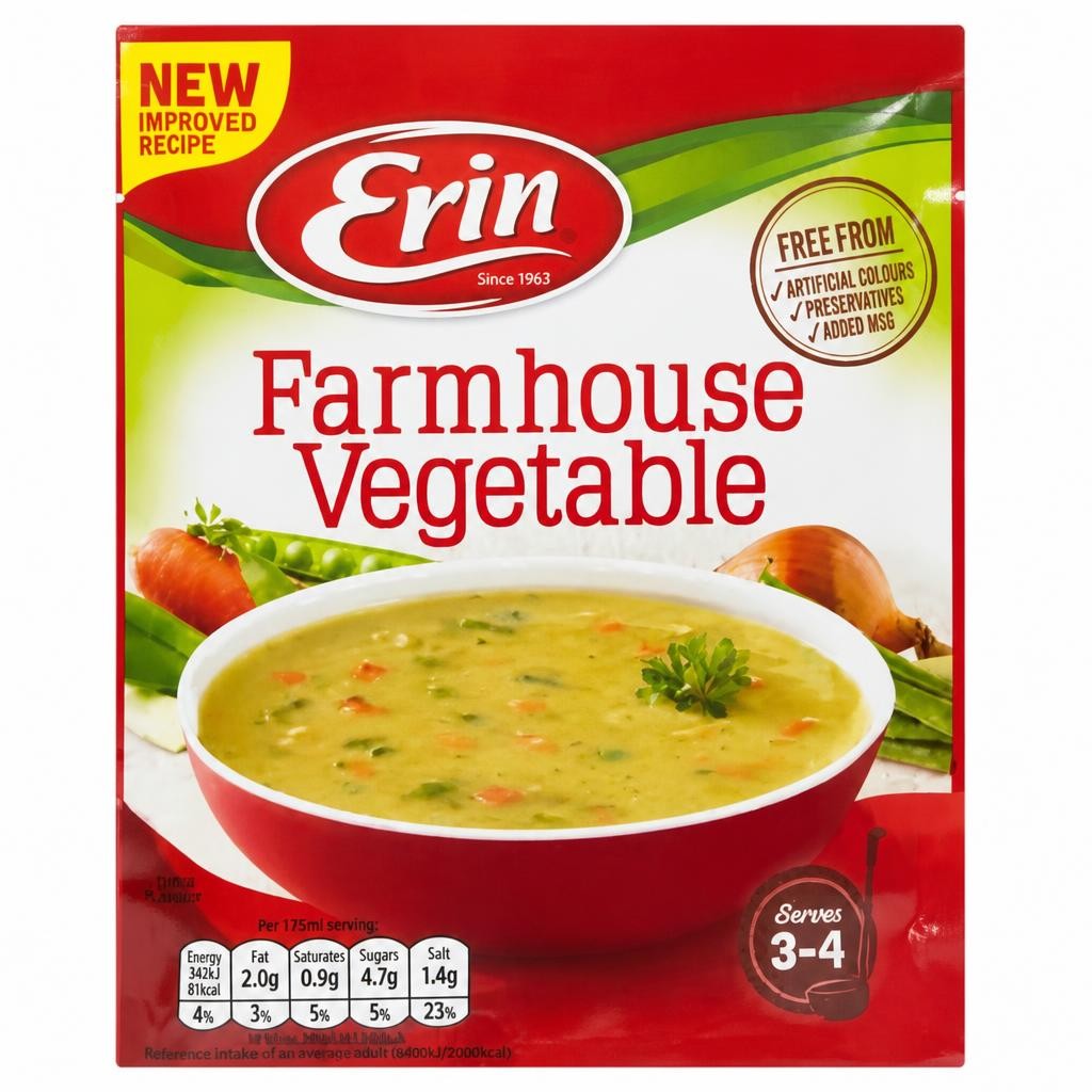 Erin Simmer Farmhouse Vegetable Soup 75g