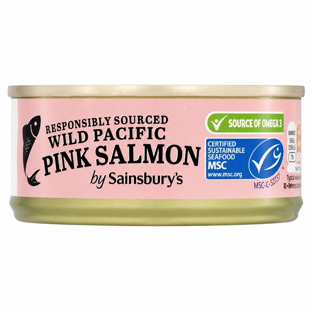 Sainsbury's Wild Pacific Pink Salmon 105g