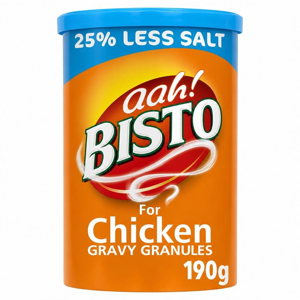 Bisto 190g Reduced Salt Chicken Gravy Granules