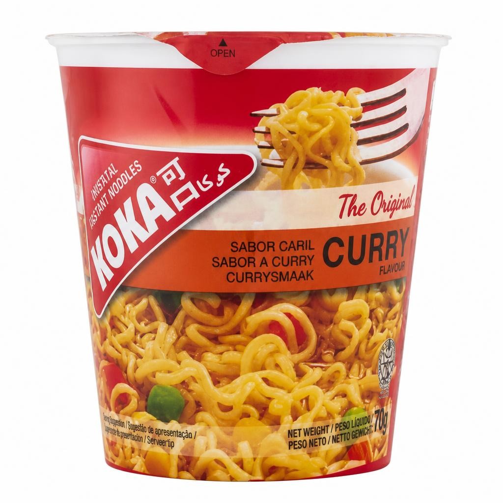 Koka The Original Curry Flavour Oriental Instant Noodles 70g
