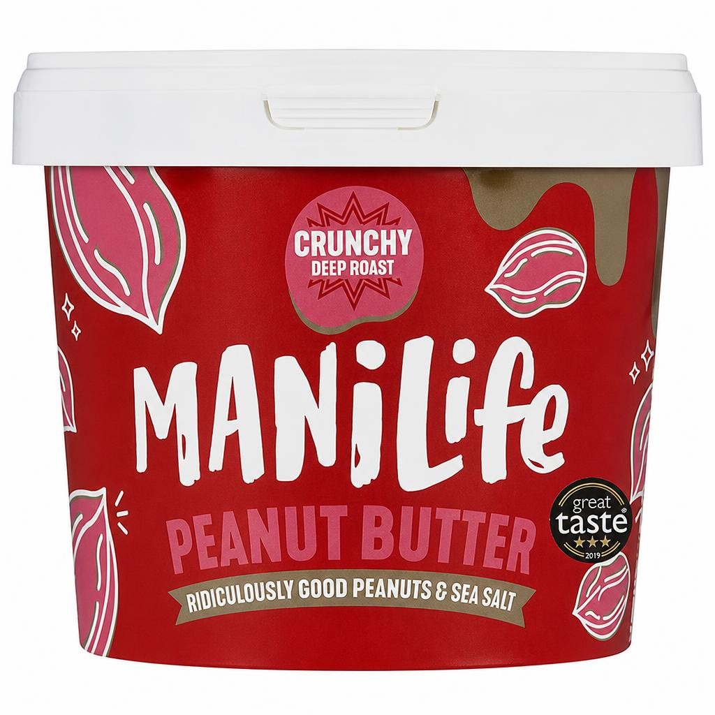 Manilife 900g Deep Roast Crunchy Peanut Butter