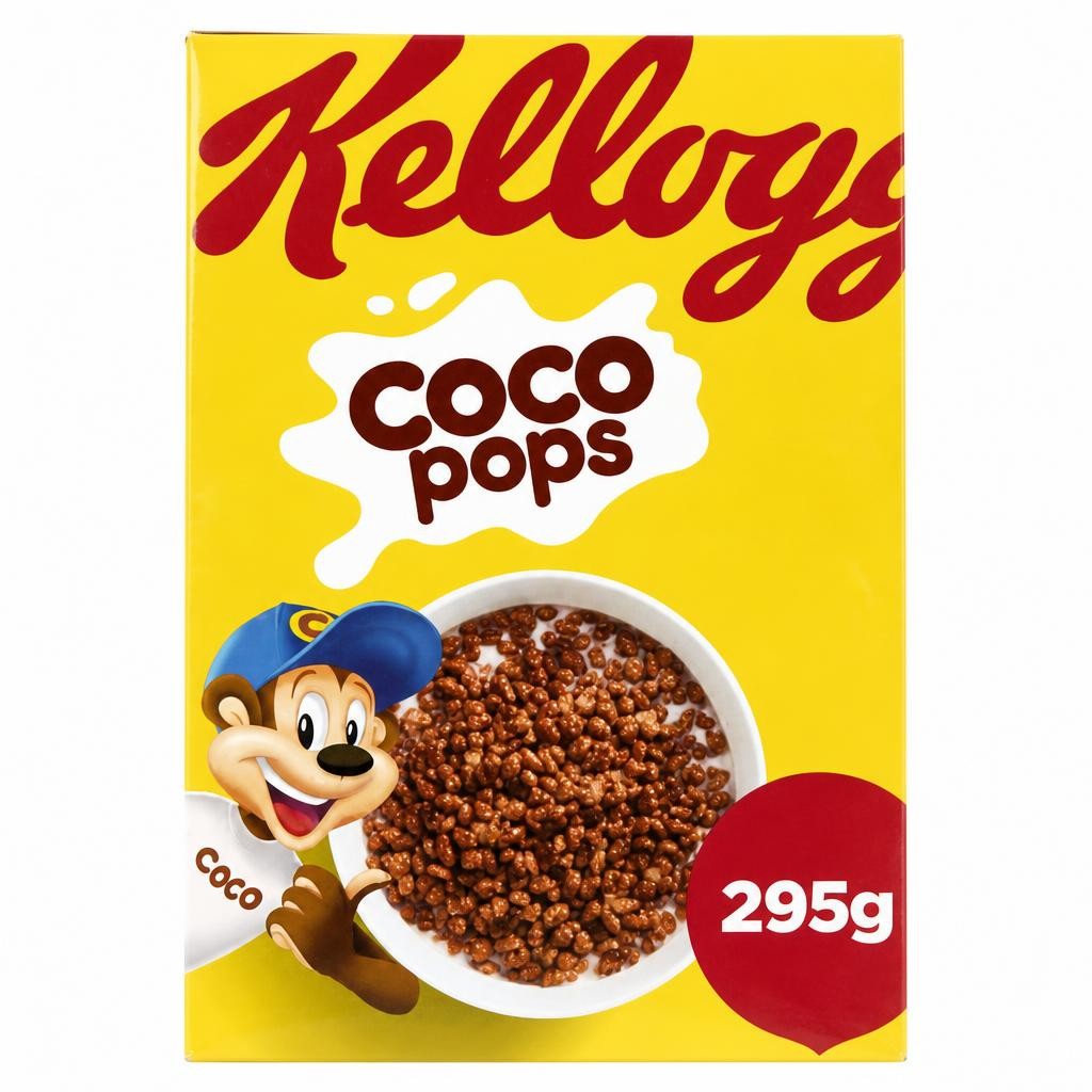 Kellogg's Coco Pops Chocolate Breakfast Cereal 295g
