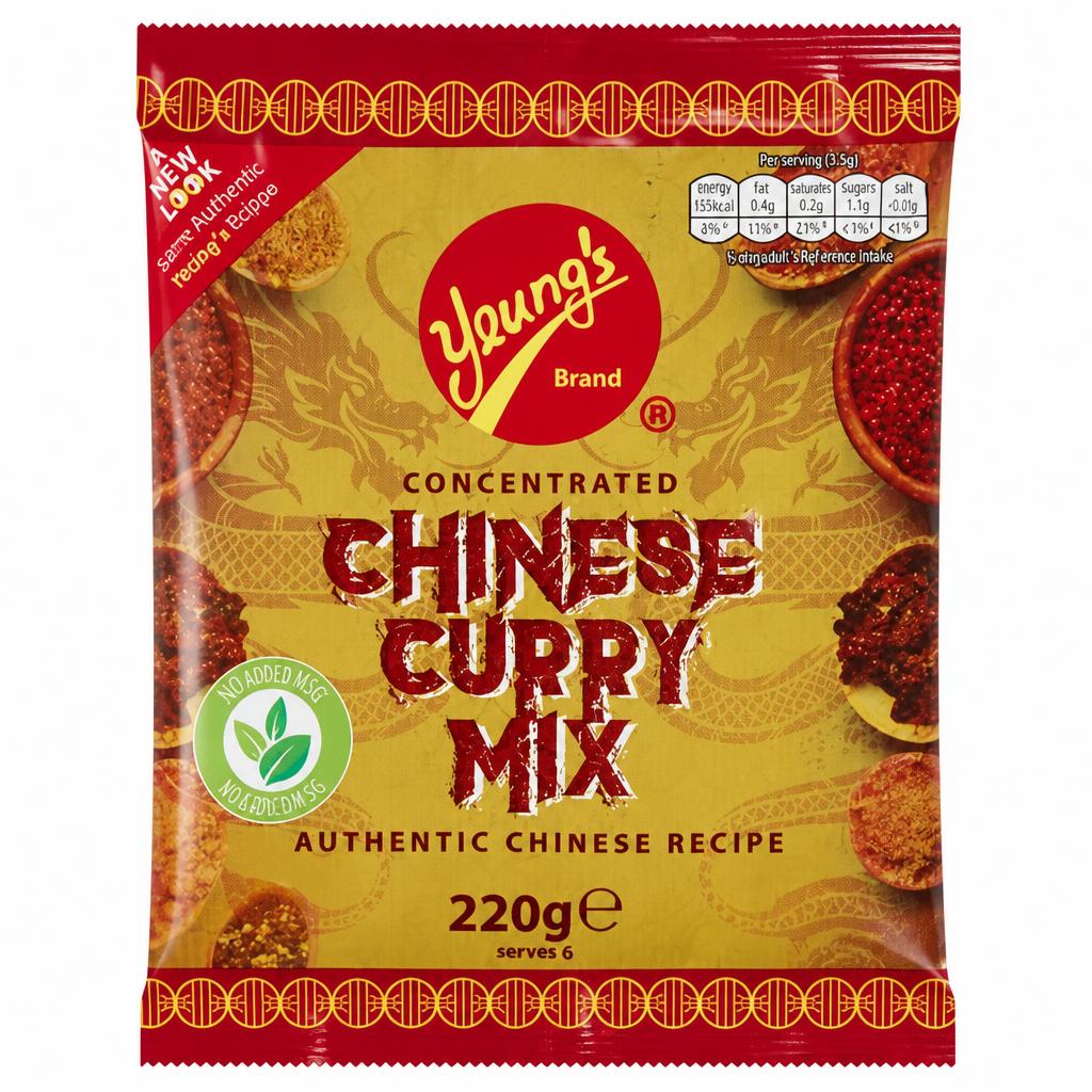 Yeung's Concentrated Chinese Curry Mix 220g