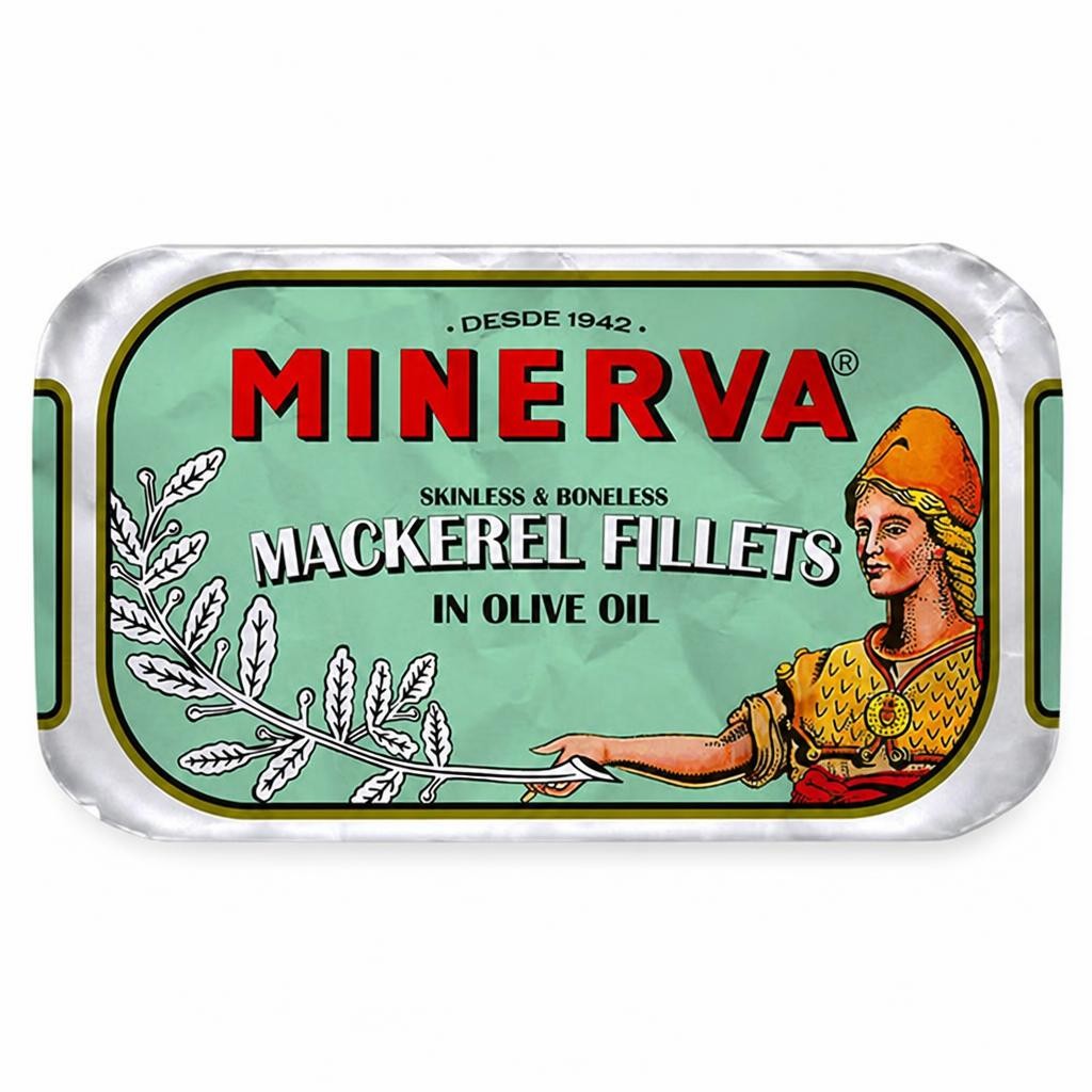 Minerva Mackerel Fillets in Olive Oil 120g