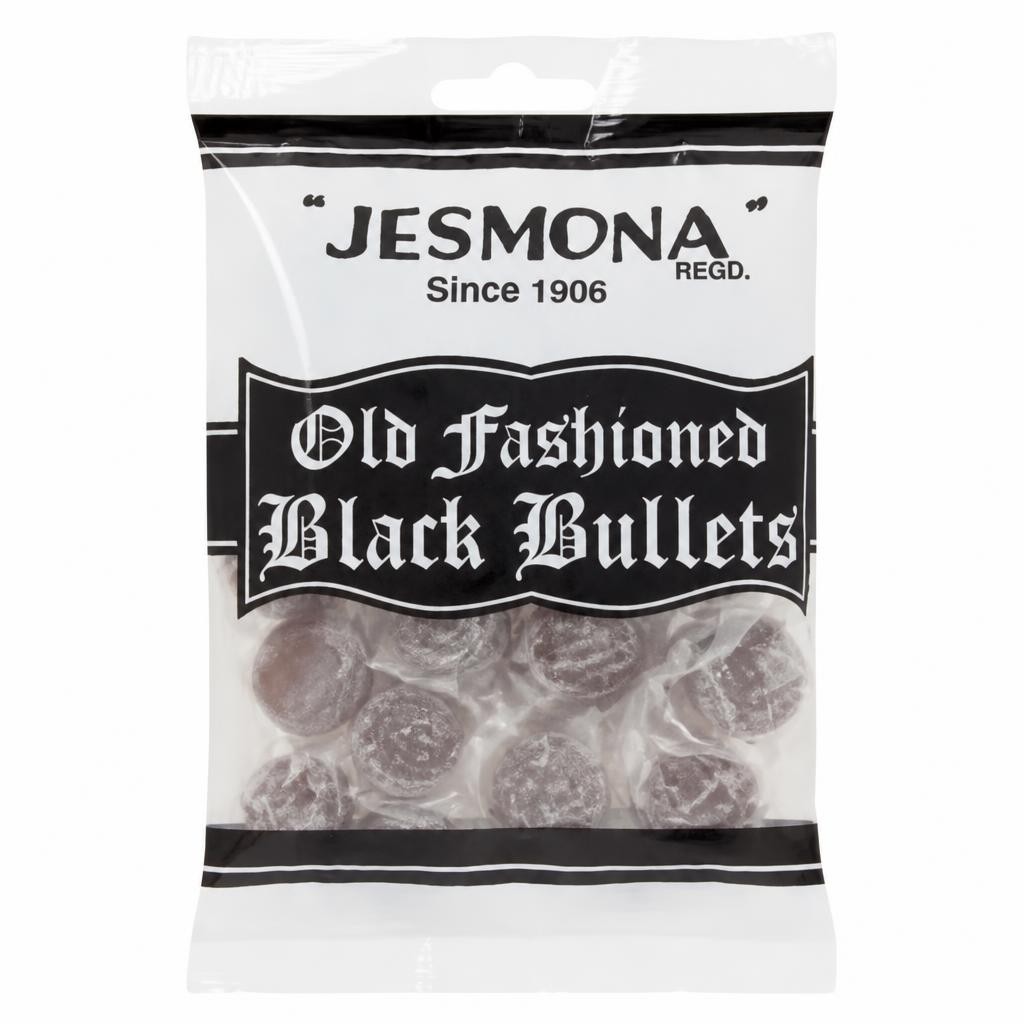 Jesmona Old Fashioned Black Bullets 120g