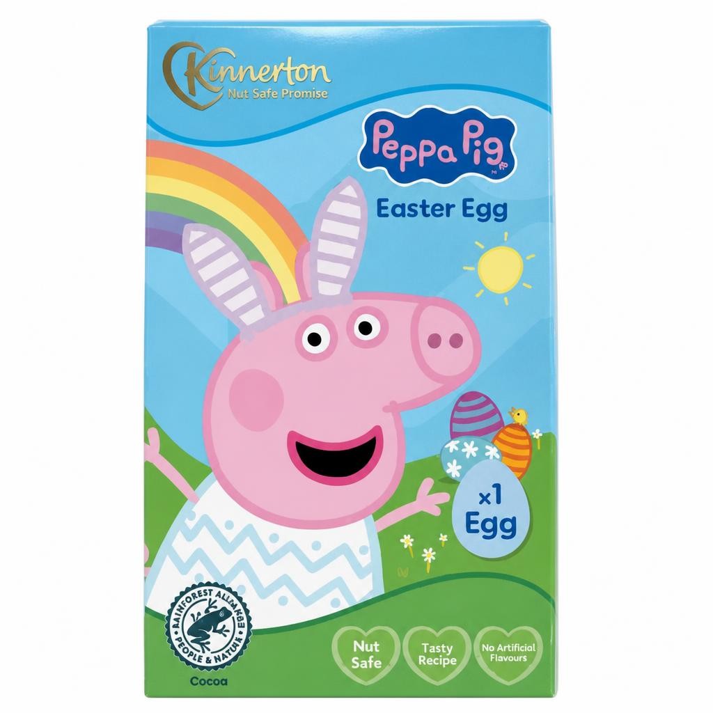 Kinnerton Peppa Pig Easter Egg 50g
