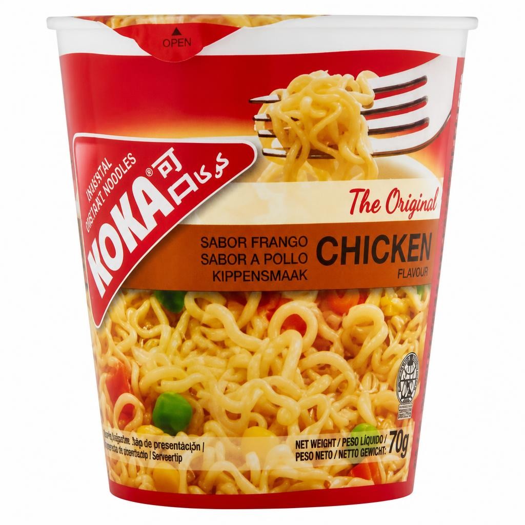 Koka The Original Chicken Flavour Oriental Instant Noodles 70g