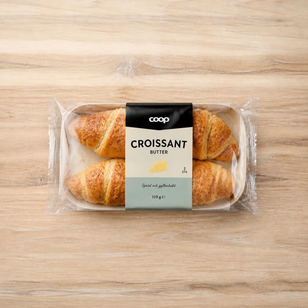 Lotus Biscoff Filled Croissants 2 Pack