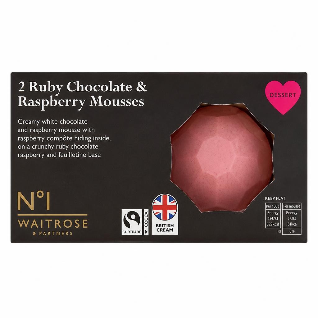 No.1 2 Raspberry & Ruby Mousse