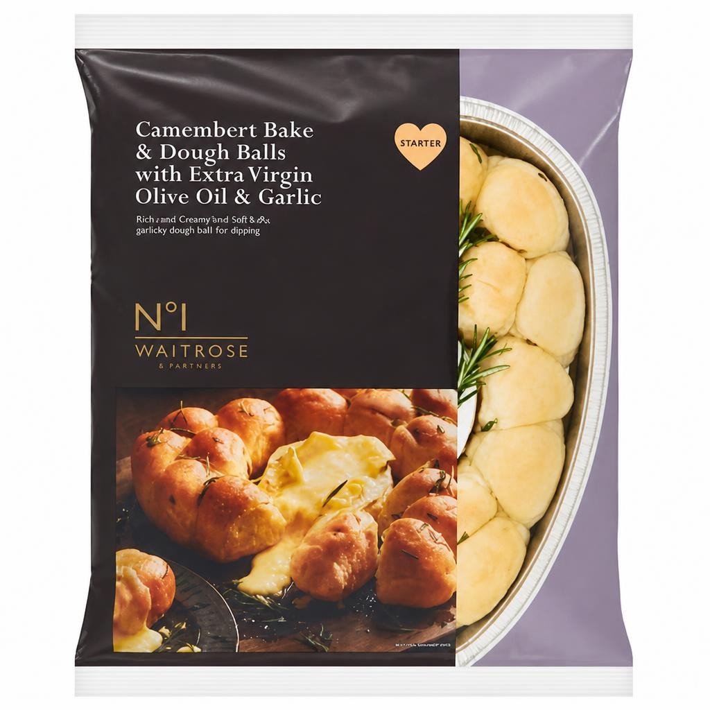 No.1 Camembert Bake & Dough Balls with Olive Oil & Garlic
