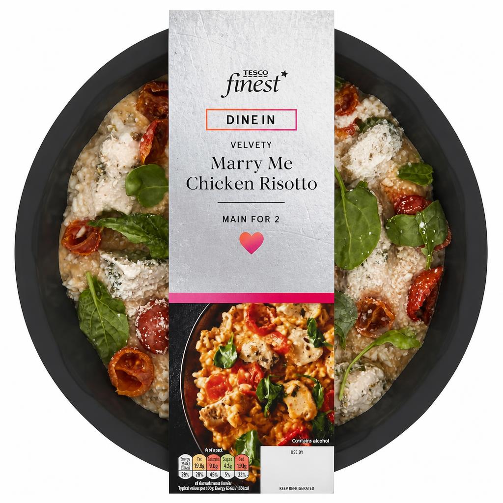 Tesco Finest Marry Me Chicken Risotto 700g