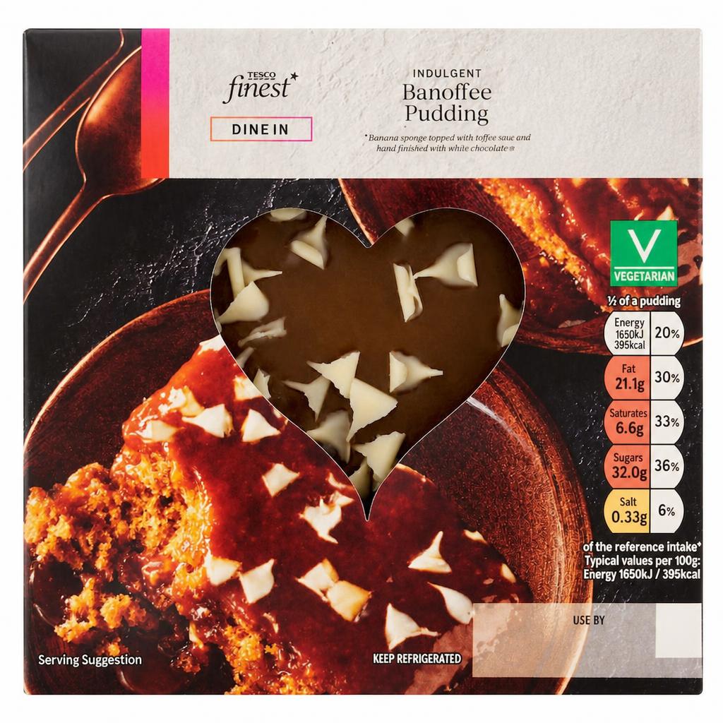 Tesco Finest Banoffee Pudding 200g