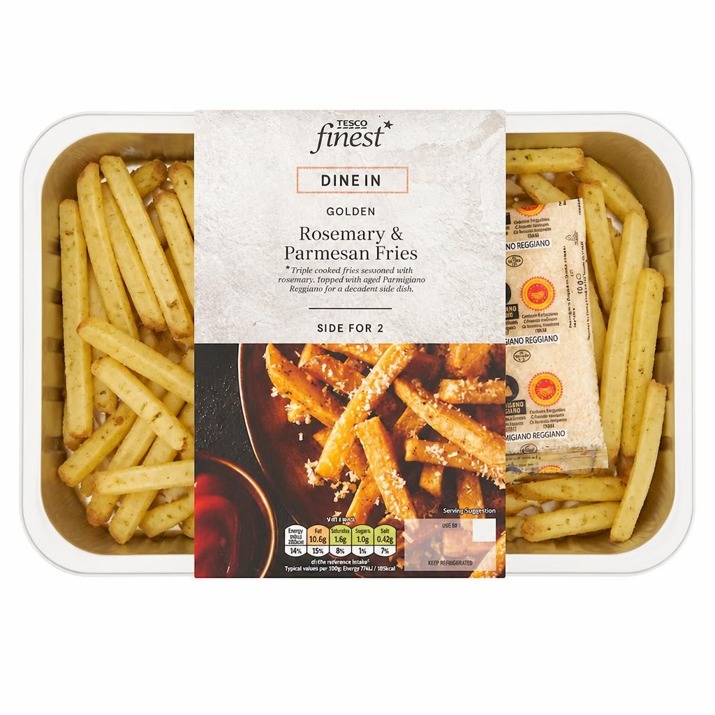 Tesco Finest Dine In Rosemary & Parmesan Fries 350g