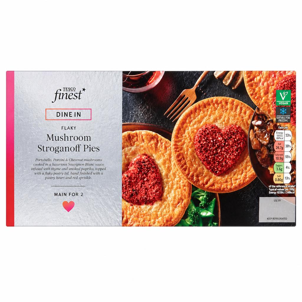 Tesco Finest Vegan Mushroom Stroganoff 400g
