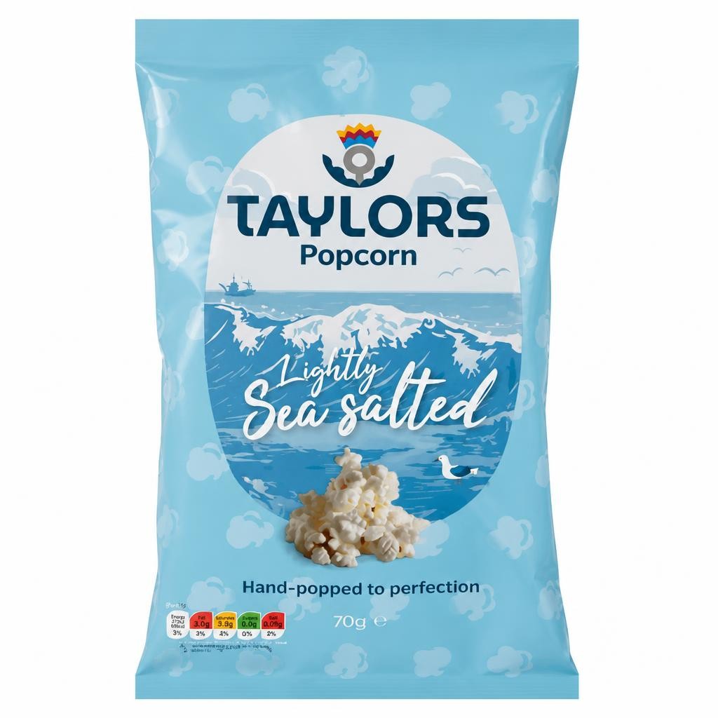Taylors Popcorn Lightly Sea Salted 70g