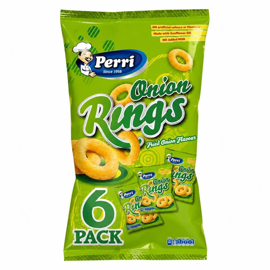 Perri Onion Rings Fried Onion Flavour 6 x 20g