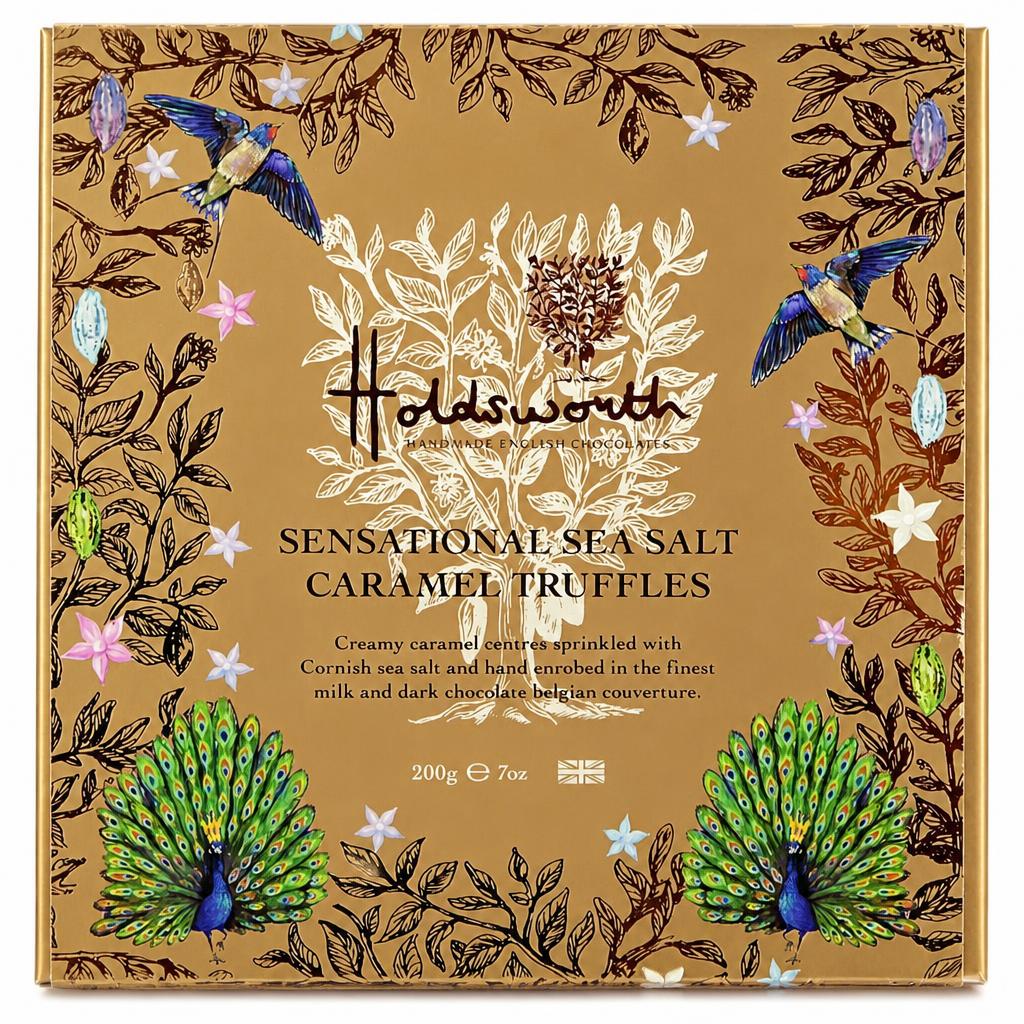 Holdsworth Chocolates Sensational Sea Salt Caramel Truffles | 200g