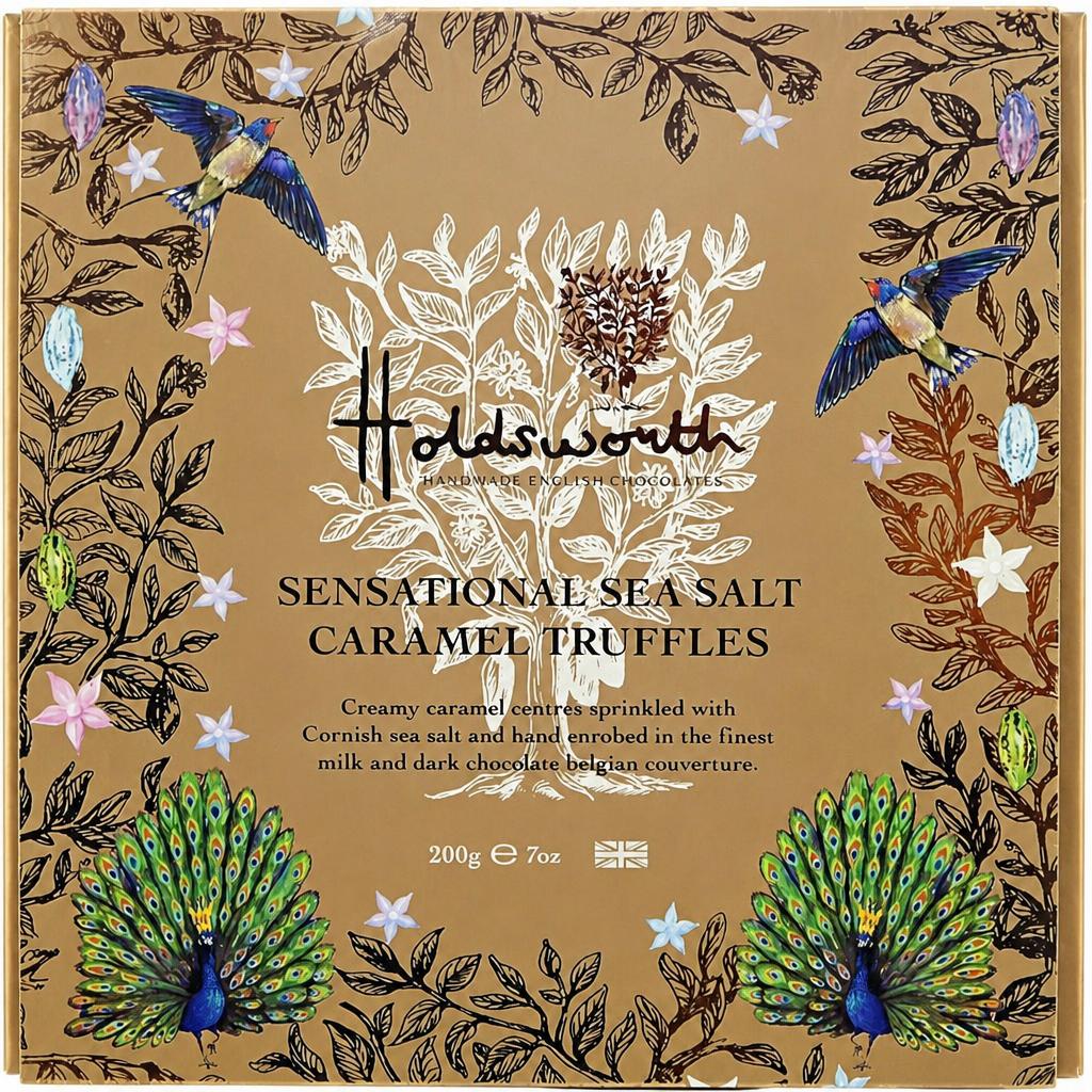 Holdsworth Chocolates Sensational Sea Salt Caramel Truffles | 200g